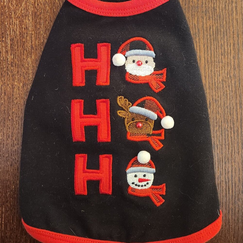 Holiday Applique Christmas Sweater